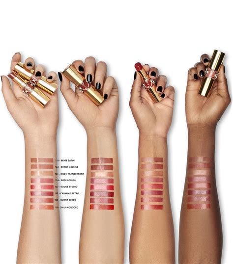 ysl rouge volupte shine lipstick balm swatches|ysl rouge volupte shine 162.